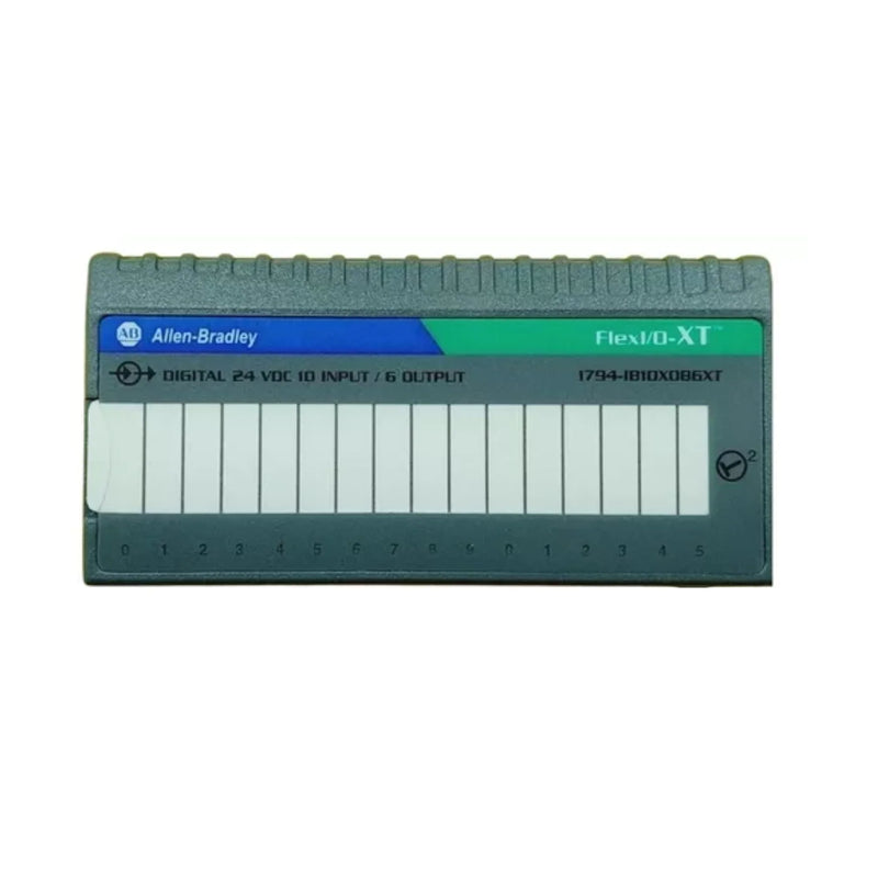 Módulo 1794-IB10XOB6XT Allen-Bradley Flex I/O, 10 entradas/6 saídas, 24V DC, série XT para automação em clima extremo