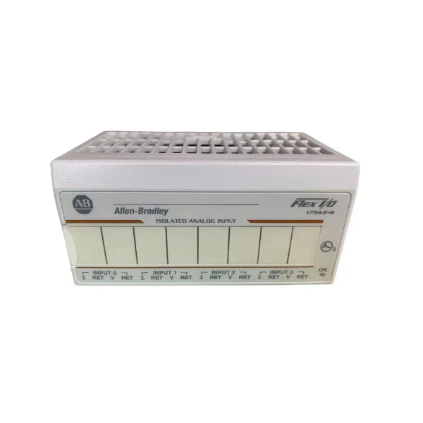 Módulo de Entrada Analógica 1794-IF4I para sinais de corrente 4-20 mA. Integração fácil com ControlLogix e CompactLogix.
