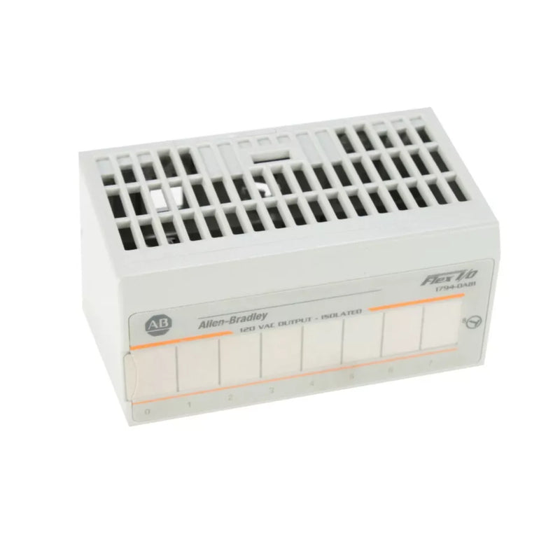 Módulo de saída AC Allen-Bradley 1794-OA8I, 8 canais isolados, 120/240V, para sistemas de controle industrial