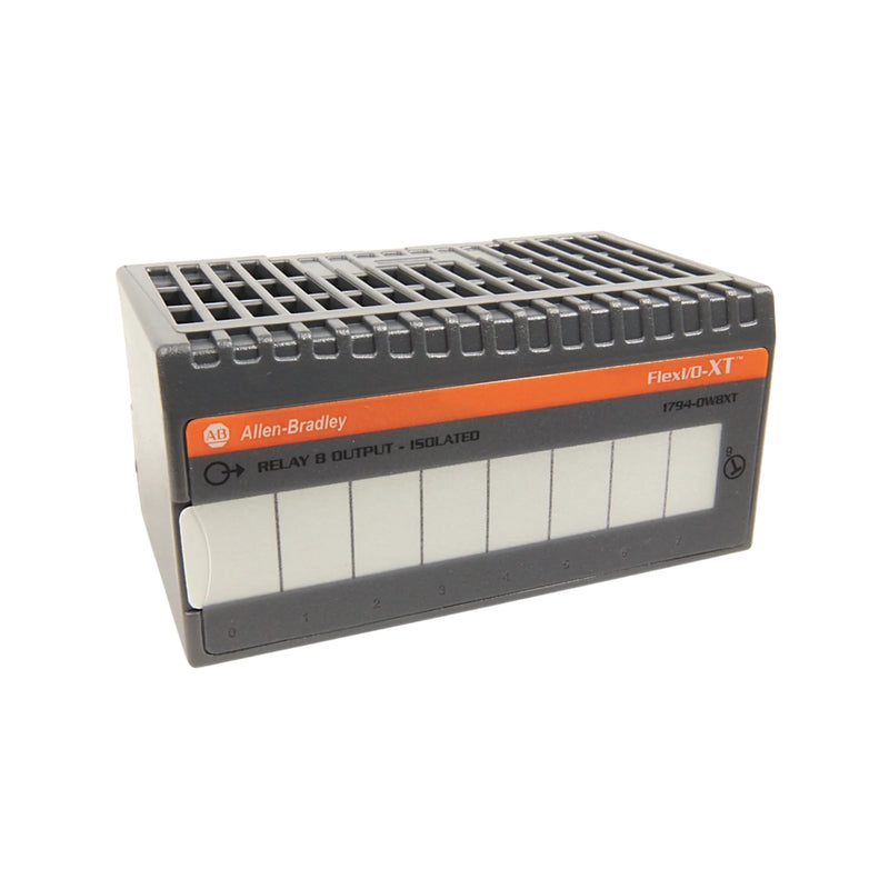 Módulo de saída relé FLEX I/O Allen-Bradley 1794-OW8XT, 8 canais, série XT para ambientes extremos, 24V/240V