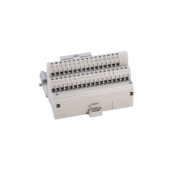 Base de terminais Allen-Bradley 1794-TB3G, 36 pinos, para módulos Flex I/O, montagem em trilho DIN em sistemas de controle