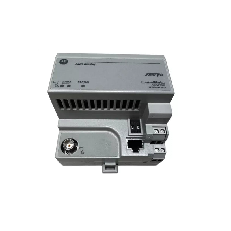 Módulo Adaptador Allen-Bradley 1794-ACN15, suporte para 8 módulos I/O e transferência de dados rápida em ControlNet.