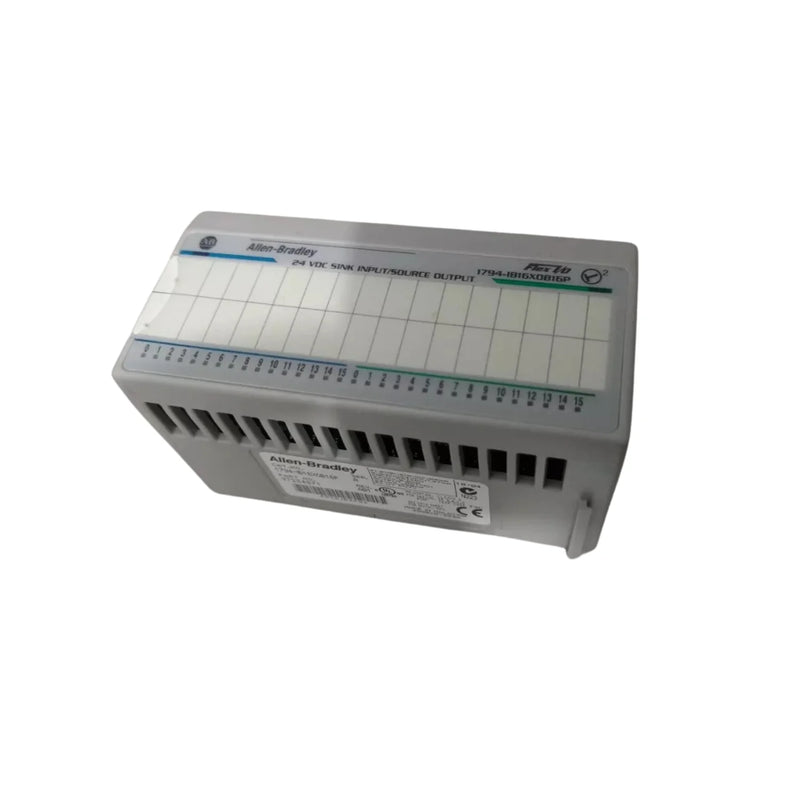 Módulo digital Allen-Bradley 1794-IB16XOB16P, 16 entradas e 16 saídas para sistemas industriais.