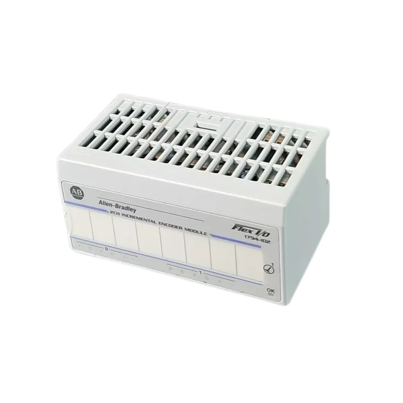 Módulo Allen-Bradley 1794-ID2, entrada FLEX I/O, encoder incremental de 2 canais, alta velocidade e precisão.