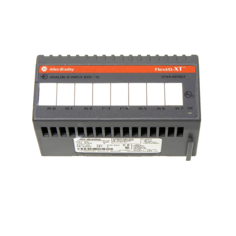 Módulo Entrada Analógica Allen-Bradley 1794-IRT8XT, 8 canais, precisão 14 bits, ambiente extremo, resistência e proteção
