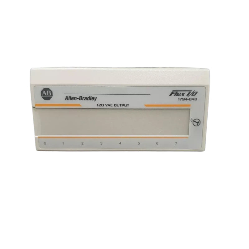 Módulo de Saída Digital AC Flex I/O Allen-Bradley 1794-OA8 ideal para automação industrial com 8 saídas.
