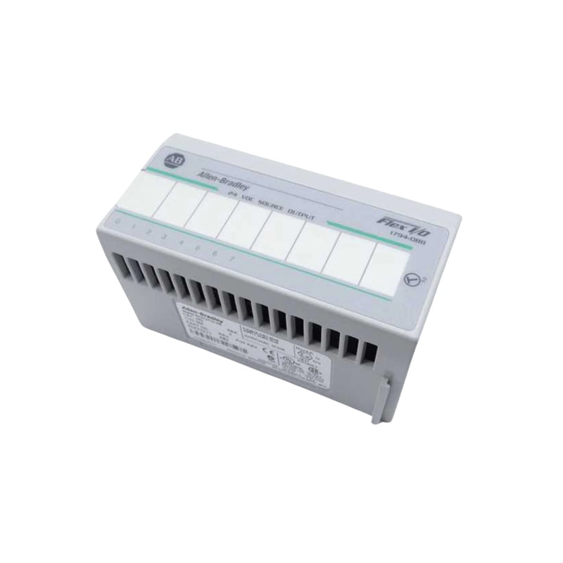 1794-OB8, módulo de saída Allen-Bradley para Flex I/O, essencial para controle em automação industrial.