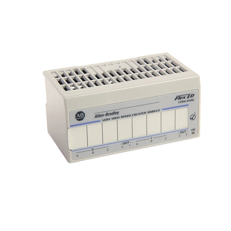 Contador de Alta Velocidade Allen-Bradley 1794-VHSC, 2 canais, 1 MHz, Flex I/O, medição precisa, automação industrial.