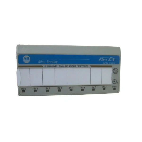 Módulo de entrada analógica Allen-Bradley 1797-IE8NF para automação precisa e flexível em ambientes industriais.