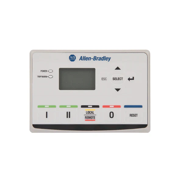 Estação Diagnóstica Allen-Bradley 193-EOS-SDS E300 com LCD e funções de controle em cabos de 3 metros