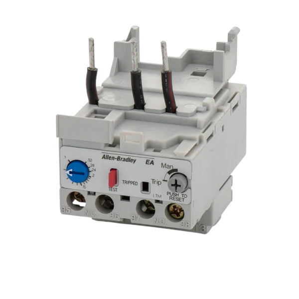 Relé Eletrônico de Sobrecarga Allen-Bradley 193-EA1FB para proteção avançada em motores industriais.