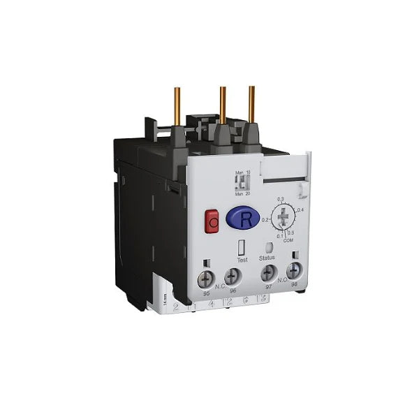 Relé de Sobrecarga Allen Bradley 193-1EFCB, ajuste 1-5A, classes 10-30. Proteção de motores e compatibilidade com contatores.