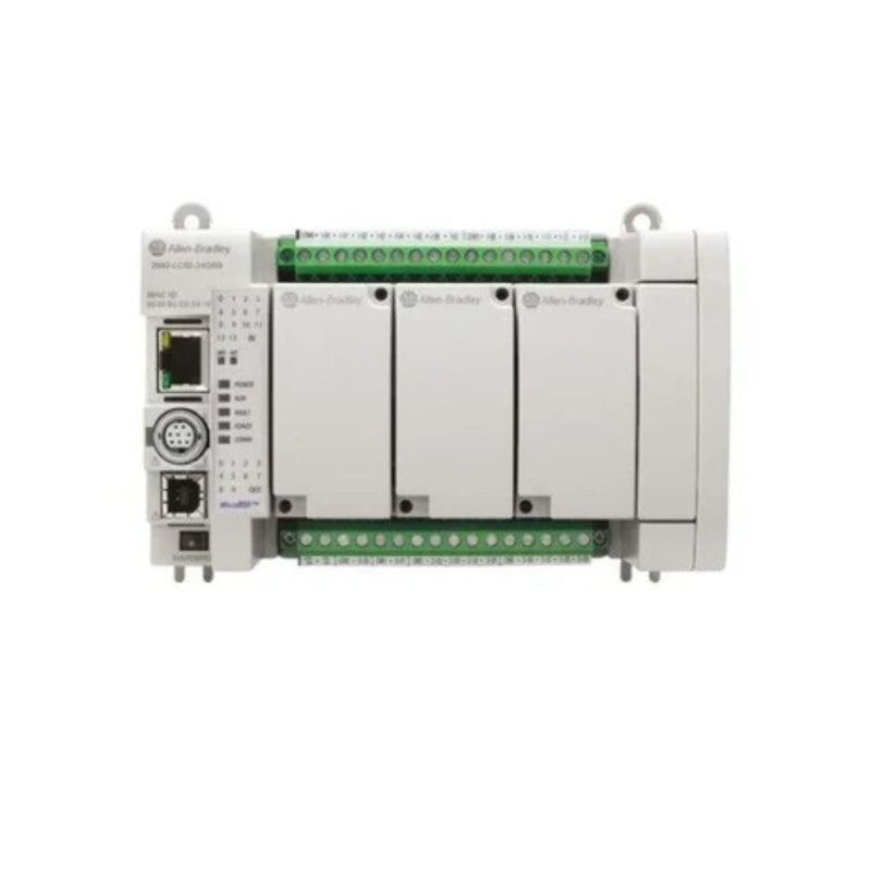 Allen-Bradley 2080-L50E-24QVB PLC Micro850, 14 entradas, 10 saídas, 24V DC, Ethernet