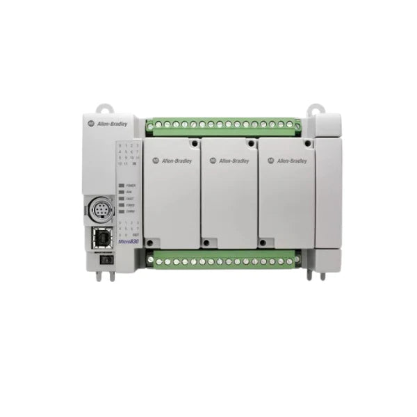Controlador Allen-Bradley 2080-LC30-24QBB com 24 I/O para automação eficiente e confiável.