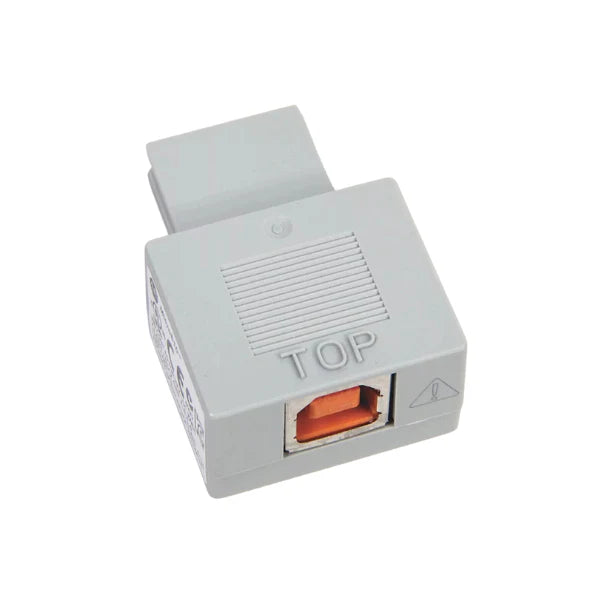 Adaptador USB Allen-Bradley 2080-USBADAPTER para controladores Micro800. Conectividade eficaz e fácil instalação.