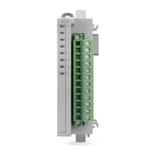 Módulo Allen-Bradley 2085-IF4 com 4 entradas analógicas, resolução de 16 bits para sinais de corrente e tensão em sistemas compactos.