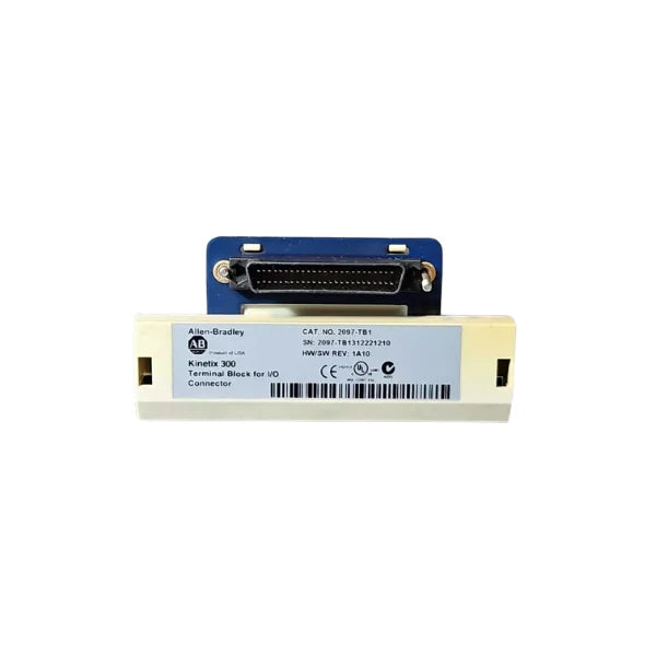Conexões I/O facilitadas para Kinetix 300/350, pronta para envio imediato e instalação simplificada.