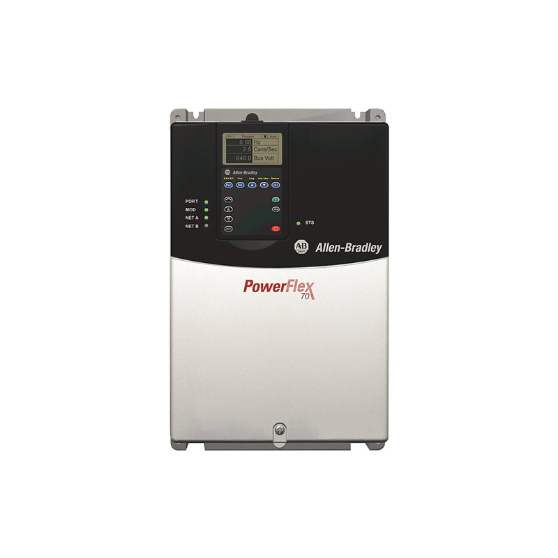Inversor Allen-Bradley PowerFlex 70 - Compacto, conforme EMC, robusto para ambientes industriais exigentes