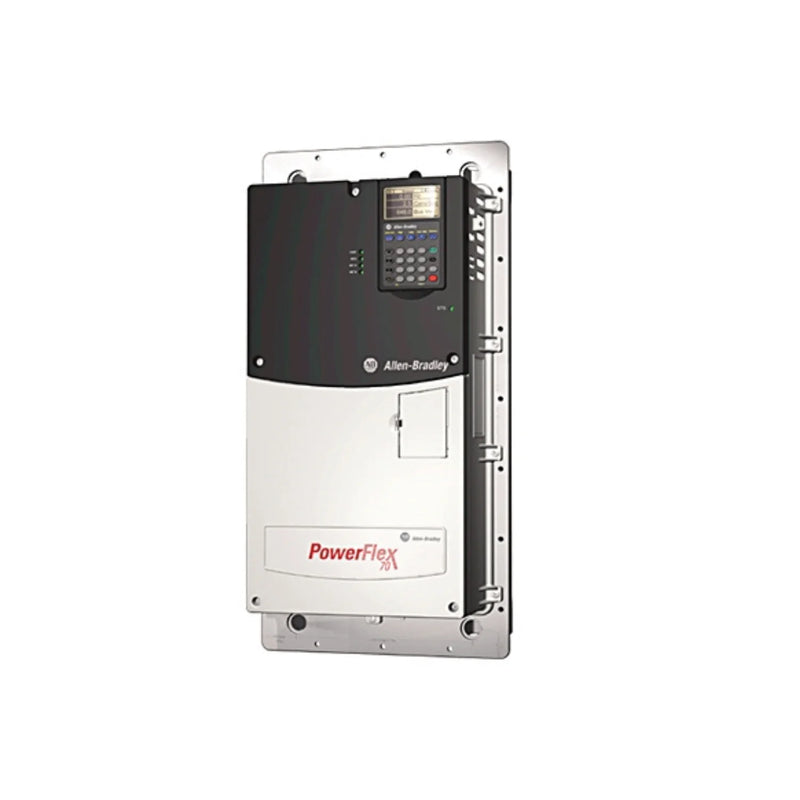 Drive AC PowerFlex 70 Allen-Bradley: alta performance, 72A, controle motor eficiente, ambiente hostil, EMC, 37kW ND, 30kW HD.