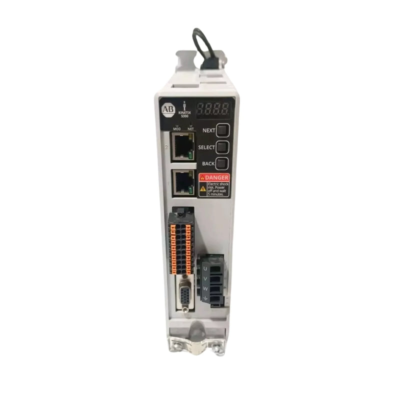 Servo drive Allen-Bradley 2198-C1004-ERS série Kinetix 5300, 230V, 9.5A, controle preciso, conectividade EtherNet/IP.