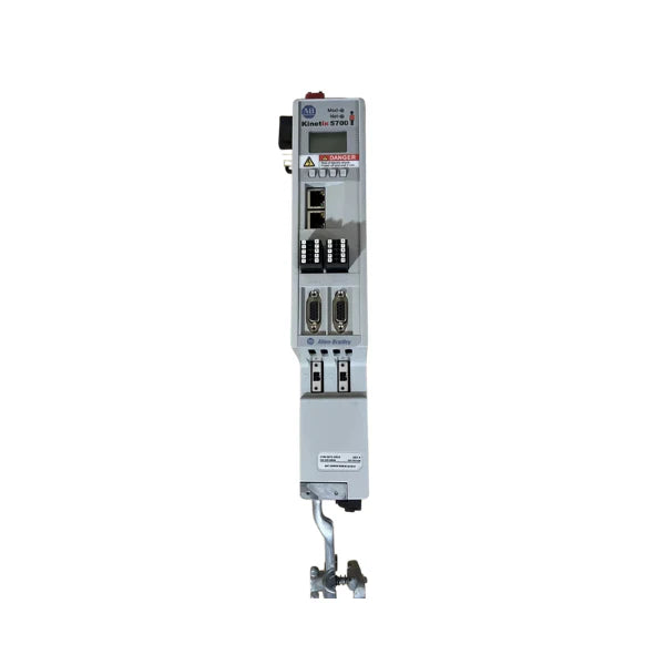 Imagem do Sistema de Drive Integrado Kinetix 5700 para aplicações industriais com controle preciso de motores.
