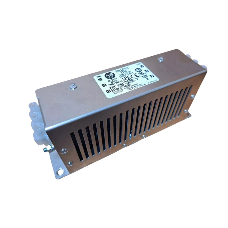 2198-DB08-F, filtro Allen-Bradley para Kinetix, ideal para reduzir EMI em aplicações industriais.