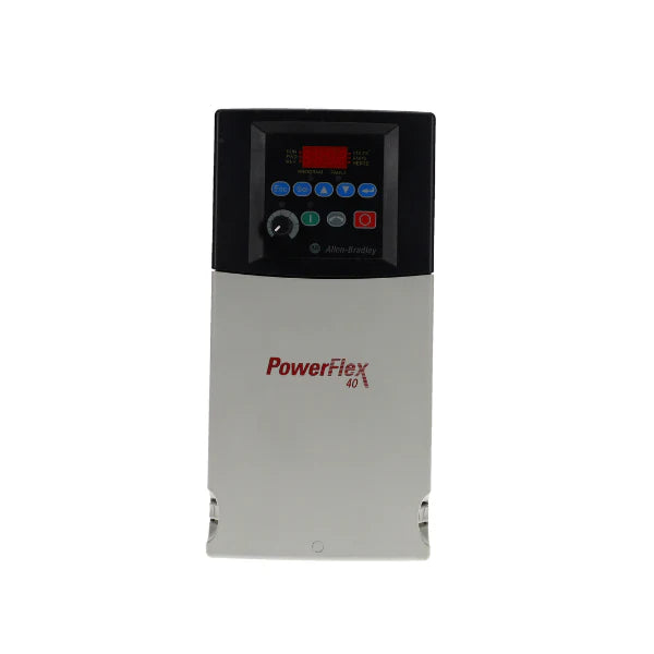 Inversor Allen-Bradley 22B-D012N104 PowerFlex 40, 480V, 3 fases, 12A, 5,5 kW (7,5 HP), IP20, display LED.