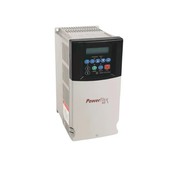 Inversor Allen-Bradley 22C-D022N103, 15 HP, 480V, IP20, quadro C. RS485, teclado fixo, para ventiladores e bombas.