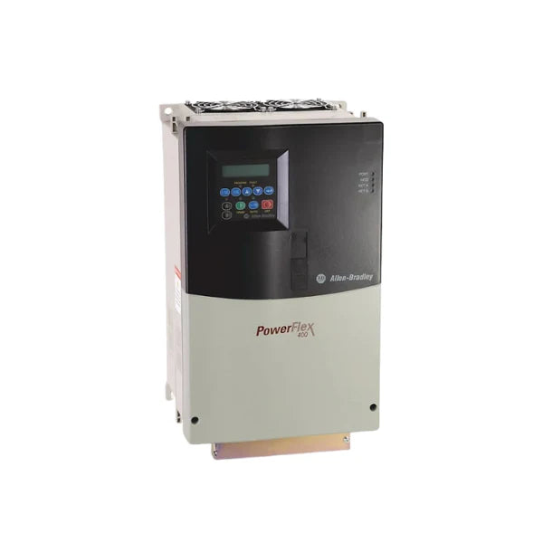 Drive AC Allen-Bradley para controle de motor de velocidade variável em sistemas de automação, 7A, frequência ajustável.