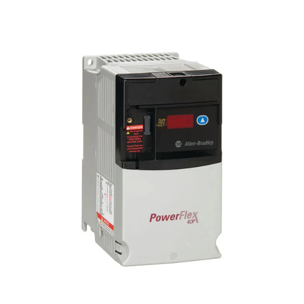 Inversor Allen-Bradley 22D-D010N104 5 HP, 480V para controle de velocidade em sistemas de automação industrial.