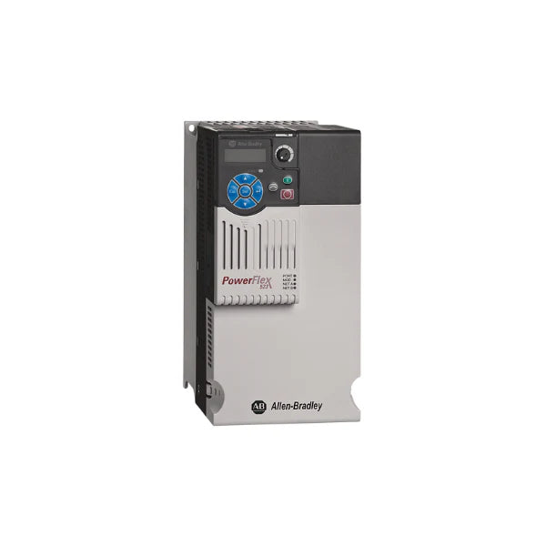 Drive de CA PowerFlex 523 25A-D024N104, controle motor industrial, 15Hp, entrada 380-480V, 24 Amperes.