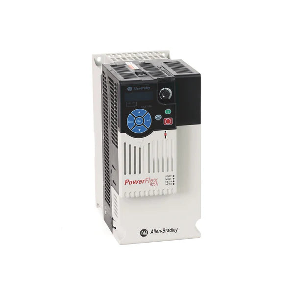 Controle de motor e automação industrial com Allen-Bradley 25B-B024N104 PowerFlex 40 AC Drive trifásico 2.4A.