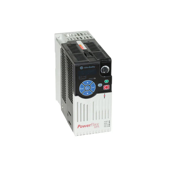 Drive Allen-Bradley PowerFlex 525, 2,5HP, 480V AC, design compacto, controle eficiente. Em estoque e envio rápido.