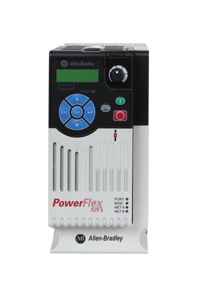Drive AC 25B-D010N114 Allen-Bradley PowerFlex 525 4kW (5Hp) sem referência indesejada