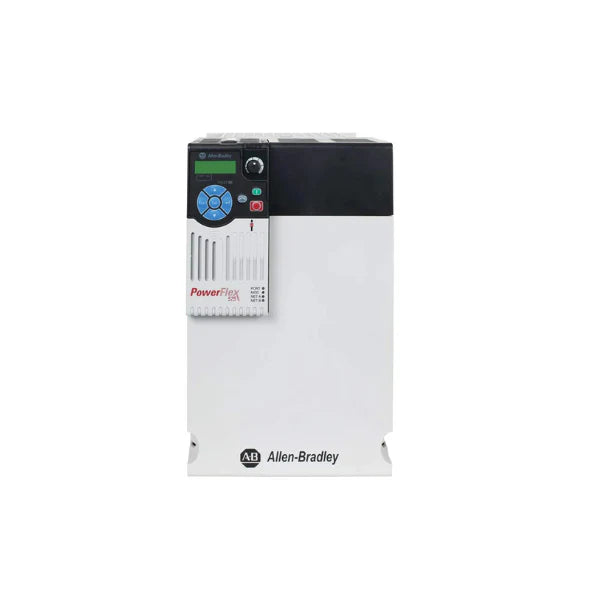 Inversor PowerFlex 525 da Allen-Bradley, 15 HP, 480V, com EtherNet/IP, para automação industrial de motor avançado.
