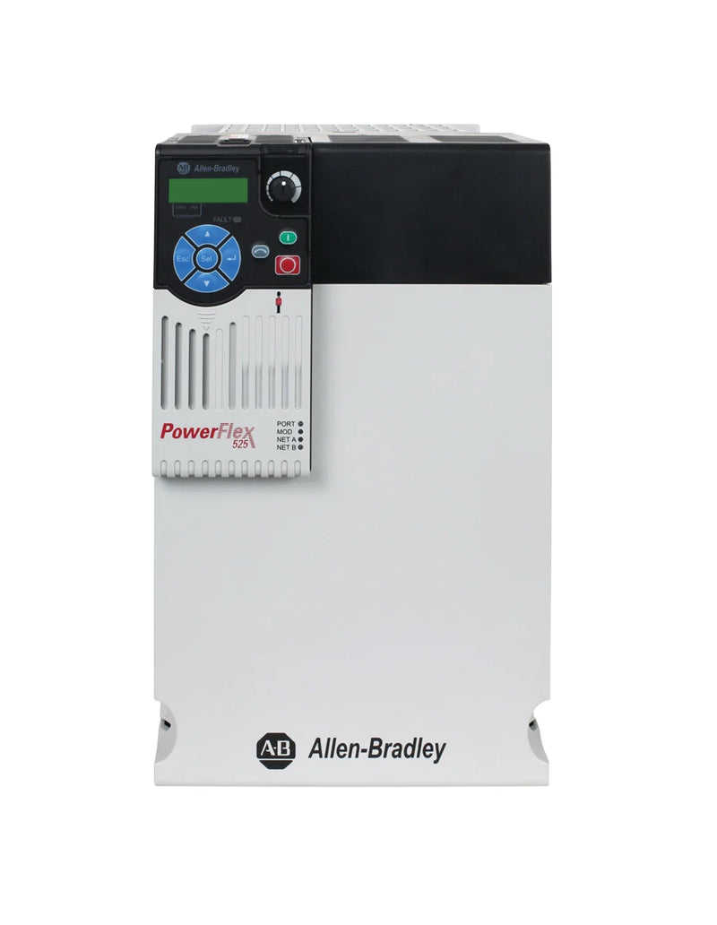 Drive AC Allen-Bradley 25B-D043N114, 20 HP, 480V, com EtherNet/IP para controle avançado de motor em automação.