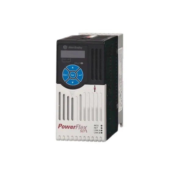 Drive AC Allen-Bradley 25C-D6P0N114 PowerFlex 527, 6A, 480V, para controle de motor de alto desempenho em sistemas compactos