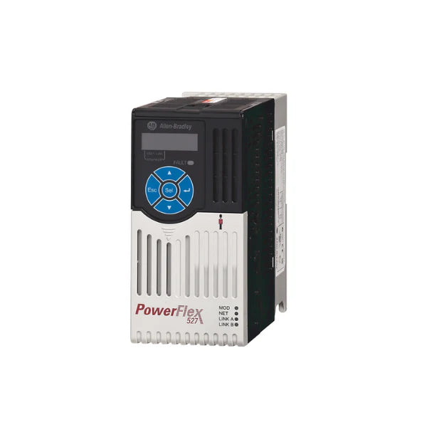 Inversor Allen-Bradley 25C-D2P3N104, 480V, trifásico, 1 HP, segurança integrada, para controle de movimento.
