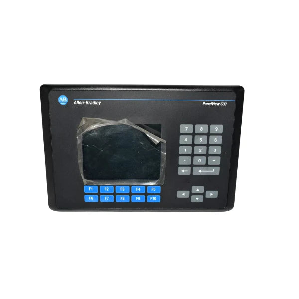 Interface do operador Allen-Bradley 2711-K6C1. Parte da família PanelView Plus 6.