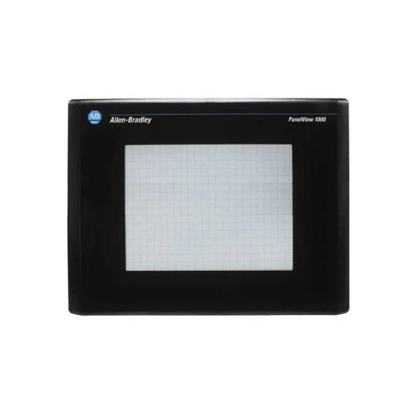 Painel HMI Allen Bradley 2711-T10G1 com touchscreen colorido, ideal para integração em ambientes industriais.