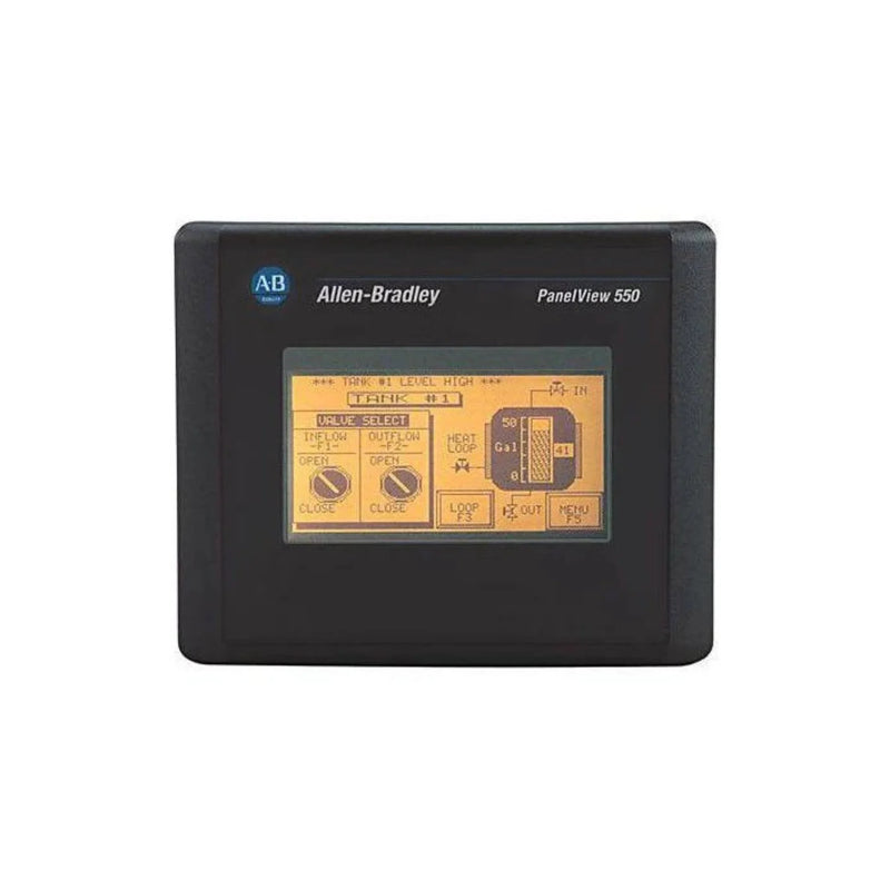 Allen-Bradley 2711-T5A2L1 HMI, tela monocromática 5,5 polegadas, automação industrial