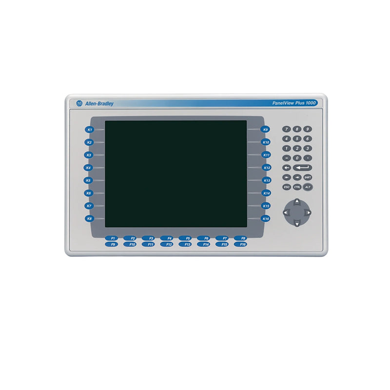 2711P-B10C4A8, HMI PanelView Plus 6 Allen-Bradley com tela colorida touchscreen para interface de automação industrial.