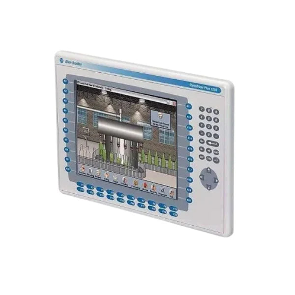 Terminal Allen-Bradley 2711P-B12C4D9, tela colorida 12,1