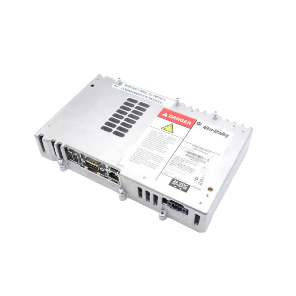 Módulo Lógico Allen-Bradley 2711P-RP2 para melhorar operações HMI em ambientes industriais desafiadores.