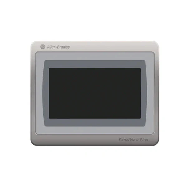 Terminal Allen-Bradley 2711P-T4W21D8S com tela de toque, Ethernet, ideal para automação.