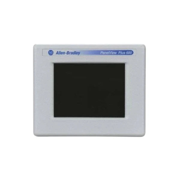 Imagem do Terminal Allen-Bradley 2711P-T6M20D PanelView com interface touchscreen monocromática de 6 polegadas.