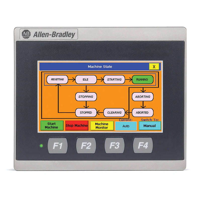 Imagem do panelview 800 Allen-Bradley 2711R-T4T para automação industrial