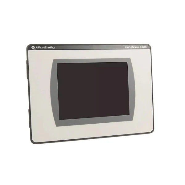 Terminal Allen-Bradley 2711C-T6T com tela colorida de 5,7'', várias interfaces e design durável para ambientes industriais exigentes.