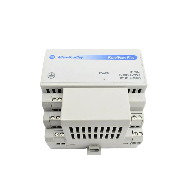 Módulo de alimentação AC Allen-Bradley para PanelView Plus, entrada de 85-265V AC e saída de 24V DC a 3A.
