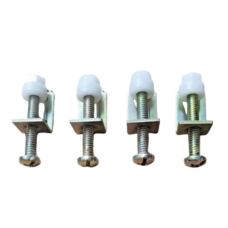 Clips de montagem Allen-Bradley 2711-PRTMC para terminais PanelView Plus e VVCE em painéis industriais.